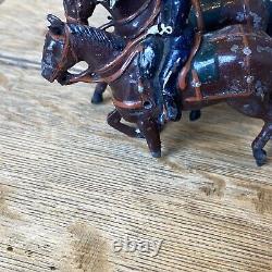 BRITAINS 146 Royal Army Supply Corps 2 Horses Lead Metal Painted