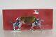 Britains 17371 American Civil War Mounted Union Captain & Guidon Bearer Set Oi