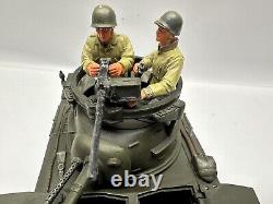 BRITAINS 17585 US ARMY LIGHT ARMOURED SCOUT CAR VEHICLE + CREW Retired 2005 1/30
