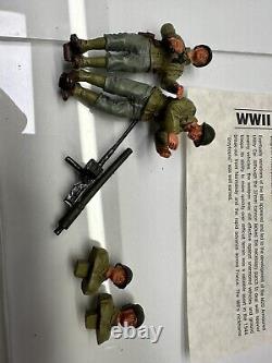 BRITAINS 17585 US ARMY LIGHT ARMOURED SCOUT CAR VEHICLE + CREW Retired 2005 1/30