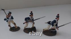 BRITAINS 17757 AMERICAN REVOLUTION YORKTOWN REDOUBT 10 AMERICAN ASSAULT SET No1