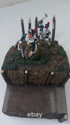 BRITAINS 17757 AMERICAN REVOLUTION YORKTOWN REDOUBT 10 AMERICAN ASSAULT SET No1