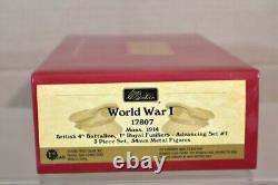 BRITAINS 17807 WWI BRITISH 4th BATTALION 1st ROYAL FUSILIERS MONS 1914 ol