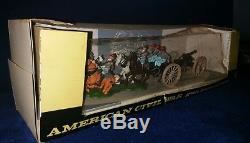 BRITAINS 1960s Plastic SWOPPETS, Confederate Artillery Gun Team With Limber 7434