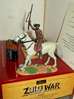 BRITAINS 20048 Zulu War, Zulu Indunu Commander at Drift, Prince Dabulamanzi 54mm