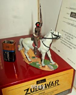 BRITAINS 20048 Zulu War, Zulu Indunu Commander at Drift, Prince Dabulamanzi 54mm