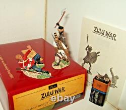 BRITAINS 20057 Zulu War, No Mercy, 24th Ft Attacked by Zulu with Axe in 54mm