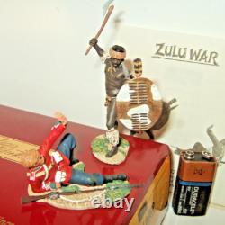 BRITAINS 20057 Zulu War, No Mercy, 24th Ft Attacked by Zulu with Axe in 54mm