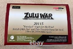 BRITAINS 20115 Zulu War MODELZONE Exc.'REPULSED' 24TH Foot & Zulu Set No. 6 NEW