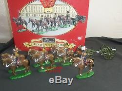 Britains 40188 Kings Troop Royal Horse Artillery Metal Toy Soldier Figure Set