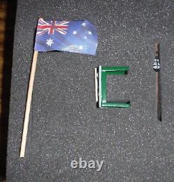 BRITAINS 41106 WORLD WAR ONE US ARMY LEADERS TENT DIORAMA Australian flag