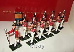 BRITAINS 43103 Band of the Coldstream Regt of Ft Guards, 1815 in Lux. Box in54mm