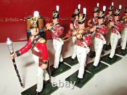 BRITAINS 43103 Band of the Coldstream Regt of Ft Guards, 1815 in Lux. Box in54mm