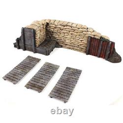BRITAINS 51041 WW1 WW2 Trench Section with Duckboards