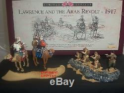 Britains 5298 Lawrence Of Arabia And Arab Revolt Metal Toy Soldier Figure Set