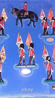 BRITAINS 5801 Trooping Colour Guards Queen Elizabeth Ltd Edition 1987 132 S7