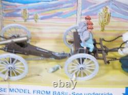 BRITAINS 7434 CONFEDERATE AMERICAN CIVIL WAR Gun team & limber n/mint contents