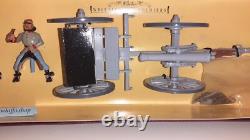 BRITAINS 8874 acw Confederate artillery gun and limber Gettysburg 1995 132 S1
