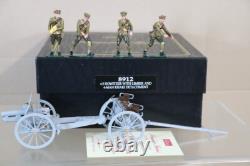 BRITAINS 8912 BRITISH WWI 4.5 HOWITZER with LIMBER & 4 MAN DETACHMENT BOXED nz