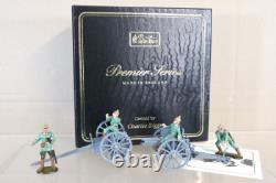 BRITAINS 8924 WWI GERMAN 7.7 PDR GUN & LIMBER with SERVICE DETACHMENT BOXED nz