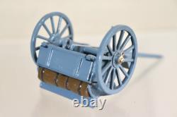 BRITAINS 8924 WWI GERMAN 7.7 PDR GUN & LIMBER with SERVICE DETACHMENT BOXED nz