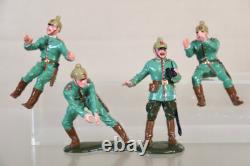 BRITAINS 8924 WWI GERMAN 7.7 PDR GUN & LIMBER with SERVICE DETACHMENT BOXED nz