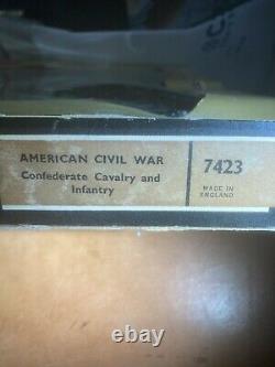 BRITAINS AMERICAN CIVIL WAR Confederate Calvary and Infantry Set NEW NIB
