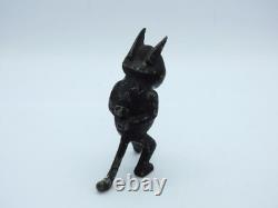 BRITAINS ANTIQUE 1920s VERY RARE LEAD WALKING FELIX THE CAT FIGURE