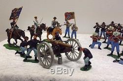 BRITAINS American Civil War Soldiers 35 models Plus Cannons
