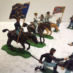 BRITAINS American Civil War Soldiers 35 models Plus Cannons