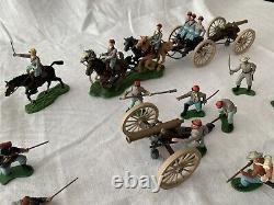BRITAINS American Civil War Soldiers, Canons and Tender Set