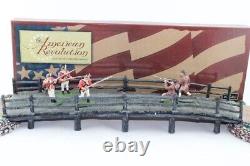 BRITAINS American Revolution 17213 Battle of Concord Bridge -8 piece set