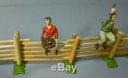 BRITAINS Complete Wild West COWBOY RODEO SET #2043 Lead Toy Soldiers