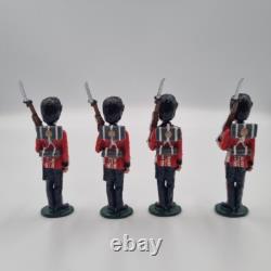 BRITAINS Created By Charles Biggs 2001 COLDSTREAM GUARDS x4 Premier Models