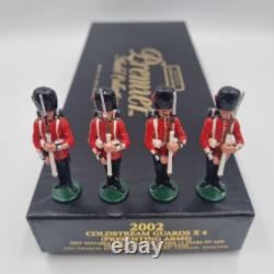BRITAINS Created By Charles Biggs 2002 COLDSTREAM GUARDS x4 Premier Models