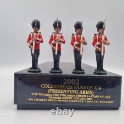 BRITAINS Created By Charles Biggs 2002 COLDSTREAM GUARDS x4 Premier Models