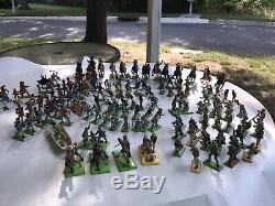 BRITAINS DEETAIL 1971 Group OVER 125 Pieces
