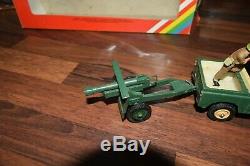 BRITAINS DEETAIL 9788 & 9787 GERMAN VW KUBELWAGEN PAK GUN land rover & gun RARE