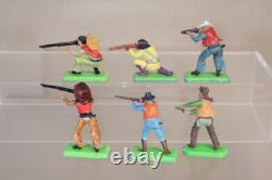 BRITAINS DEETAIL JOB LOT of AMERICAN WILD WEST COWBOYS & INDIANS MEXICANS 29om