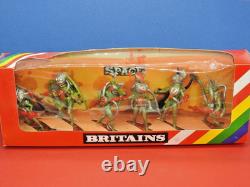 BRITAINS DEETAIL SPACE SERIES 1983-84 RARE BOXED SET No. 9176 MUTANTS x 6