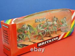 BRITAINS DEETAIL SPACE SERIES 1983-84 RARE BOXED SET No. 9176 MUTANTS x 6