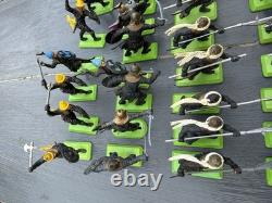 BRITAINS DEETAIL Saracens Turks medieval Soldiers 1971 large job lot x 41