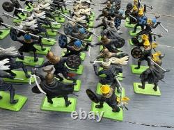 BRITAINS DEETAIL Saracens Turks medieval Soldiers 1971 large job lot x 41