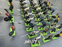 BRITAINS DEETAIL Saracens Turks medieval Soldiers 1971 large job lot x 41