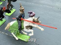 BRITAINS DEETAIL Saracens Turks medieval Soldiers 1971 large job lot x 41