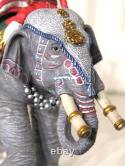 BRITAINS DELHI DURBAR 22000 JAIPUR ELEPHANT WithV STANDARD BEARER 54MM