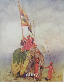 BRITAINS DELHI DURBAR 22000 JAIPUR ELEPHANT WithV STANDARD BEARER 54MM