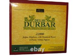 BRITAINS DELHI DURBAR 22000 JAIPUR ELEPHANT WithV STANDARD BEARER 54MM