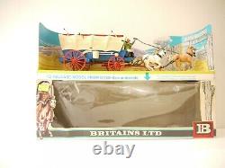 BRITAINS Deetail Vintage #7616 COVERED WAGON WILD WEST, Boxed excellent