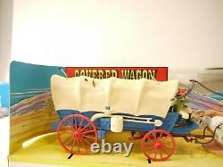BRITAINS Deetail Vintage #7616 COVERED WAGON WILD WEST, Boxed excellent